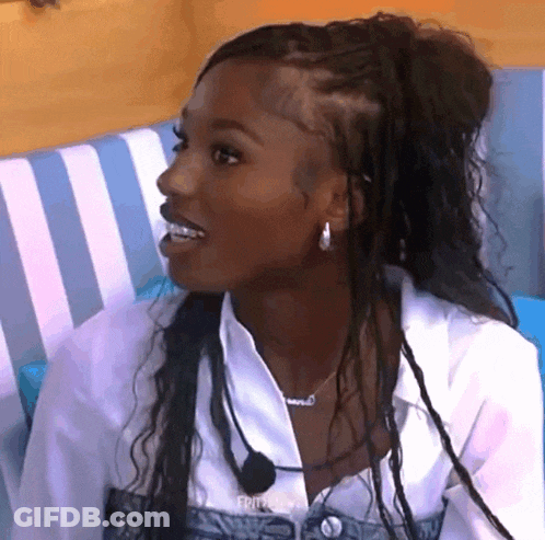 Woman Close-Up With Fritz On Shirt GIF