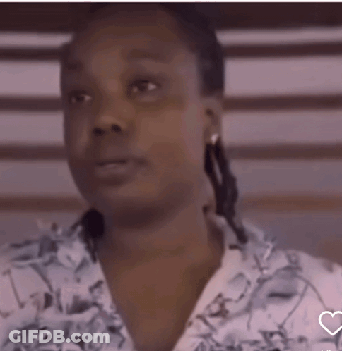Woman Close Up With Heart GIF