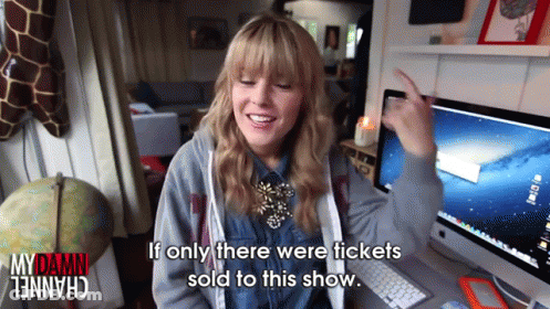 Woman Computer If Only There Were Tickets GIF