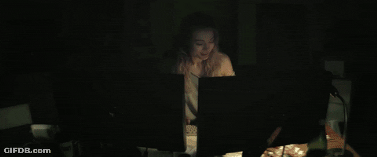 Woman Computer System Coding GIF