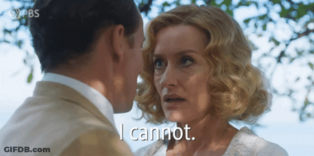 Woman Confess Saying I Can't GIF