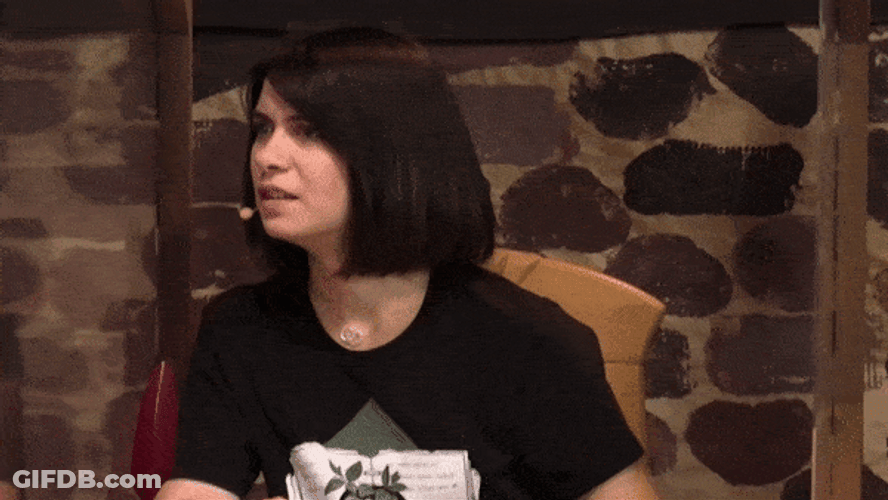 Woman Confused Face Reaction GIF
