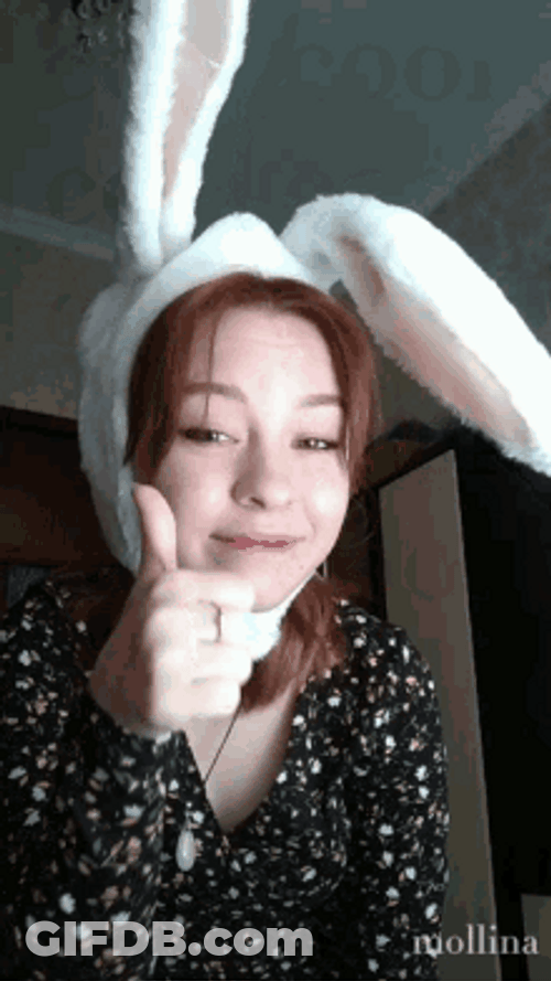 Woman Cool Cool Cool Thumbs Up GIF