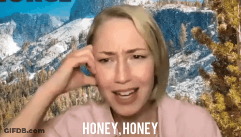Woman Covering Ears Honey Honey GIF