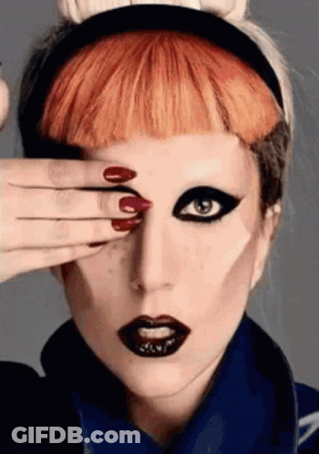 Woman Covering Eyes With Hand GIF