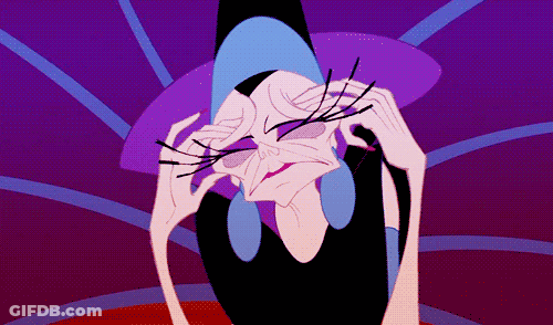 Woman Covering Eyes With Hands GIF