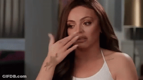 Woman Covering Face With Hand GIF