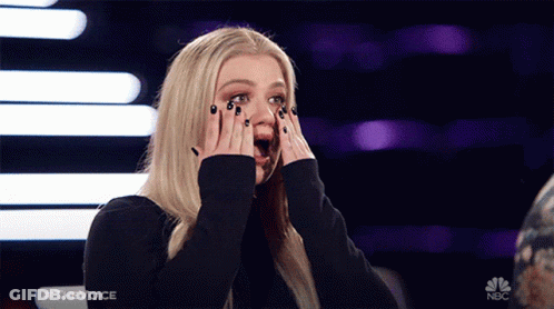 Woman Covering Face With Hands NBC Logo GIF
