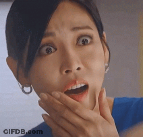 Woman Covering Mouth In Surprise GIF
