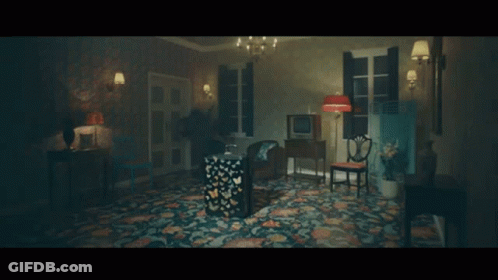 Woman Crawling On Floor GIF