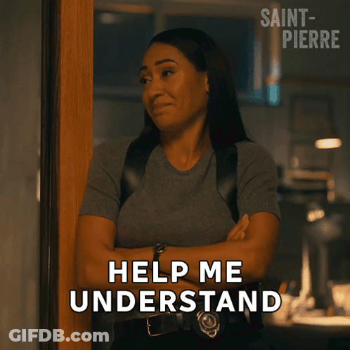 Woman Crossed Arms Help Me Understand GIF