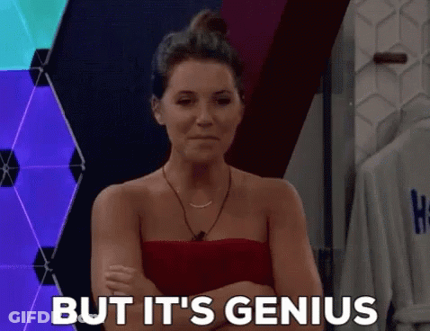 Woman Crossed Arms Saying Its Genius GIF