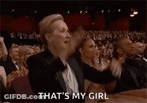 Woman Crying Covering Mouth Saying Thats My Curl GIF
