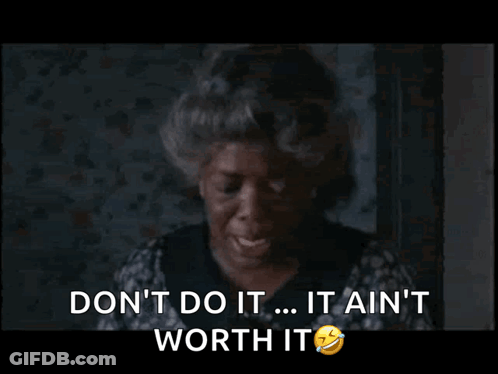 Woman Crying Don't Do It GIF