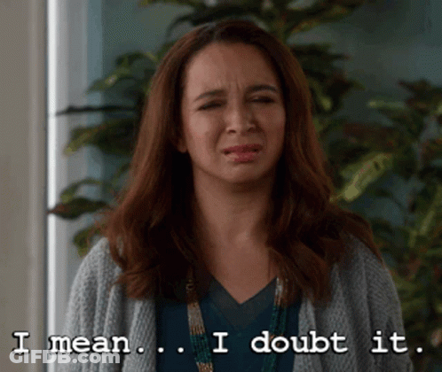 Woman Crying Doubtful GIF