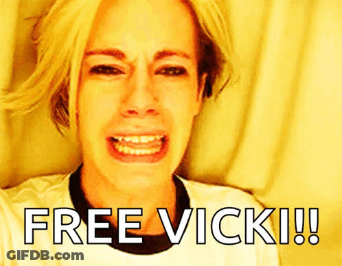 Woman Crying Free Vicki GIF