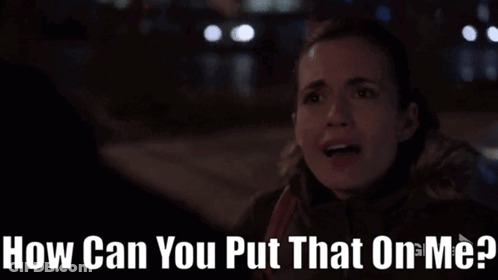 Woman Crying How Can You Put That On Me GIF