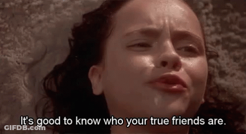 Woman Crying In Bathtub It's Good To Know Who Your True Friends Are GIF