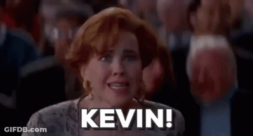 Woman Crying In Crowd Saying Kevin GIF