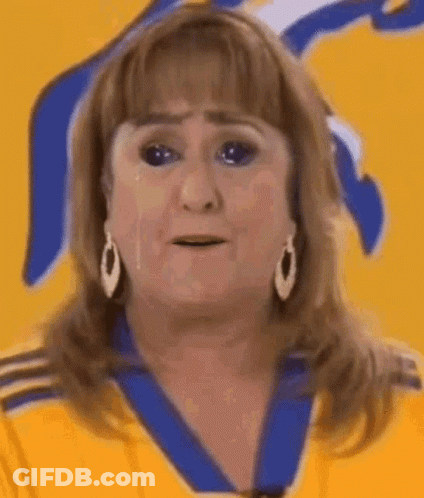 Woman Crying In Yellow And Blue Shirt GIF