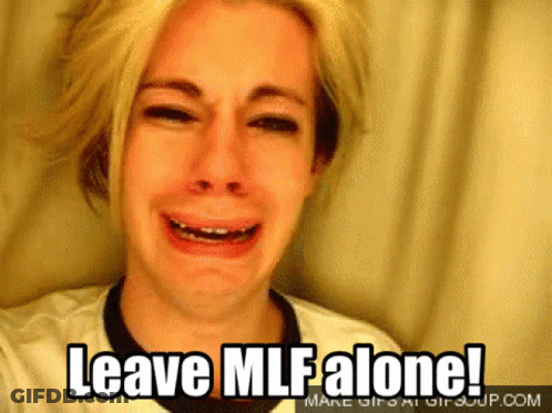 Woman Crying Leave MLF Alone GIF