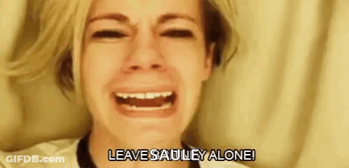 Woman Crying Leave Saulley Alone GIF