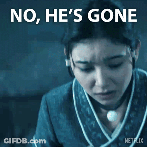 Woman Crying No He's Gone GIF