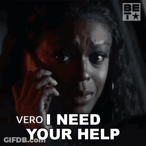 Woman Crying On Phone Saying Vero I Need Your Help GIF
