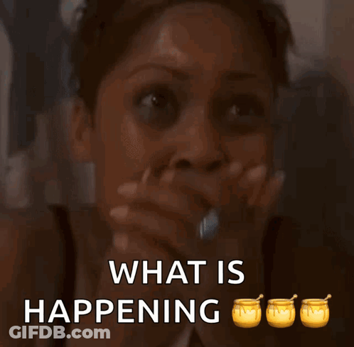 Woman Crying Saying What Is Happening GIF