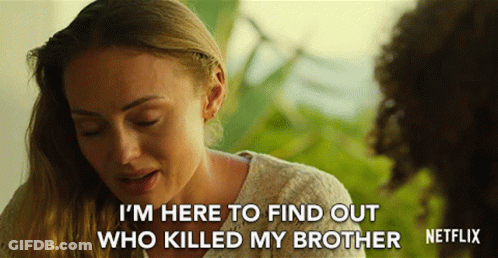 Woman Crying Saying Who Killed My Brother GIF