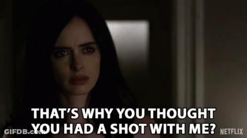 Woman Crying Says That's Why You Thought You Had A Shot With Me Netflix GIF