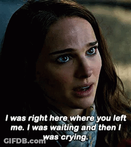 Woman Crying Talking To Man GIF