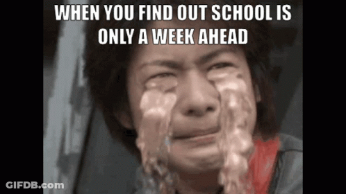 Woman Crying When You Find Out School GIF