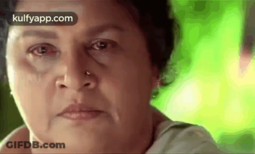 Woman Crying With Nose Ring GIF