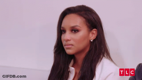 Woman Crying With TLC Logo GIF
