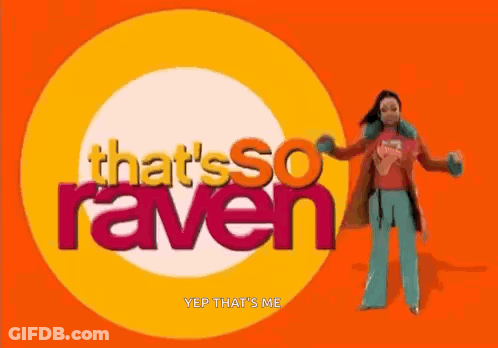 Woman Dancing At That's So Raven Logo GIF