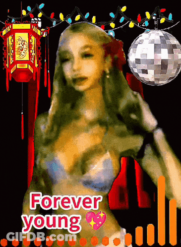 Woman Dancing Forever Young GIF