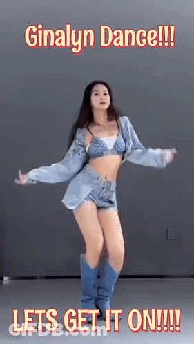 Woman Dancing Ginalyn Dance Lets Get It On GIF