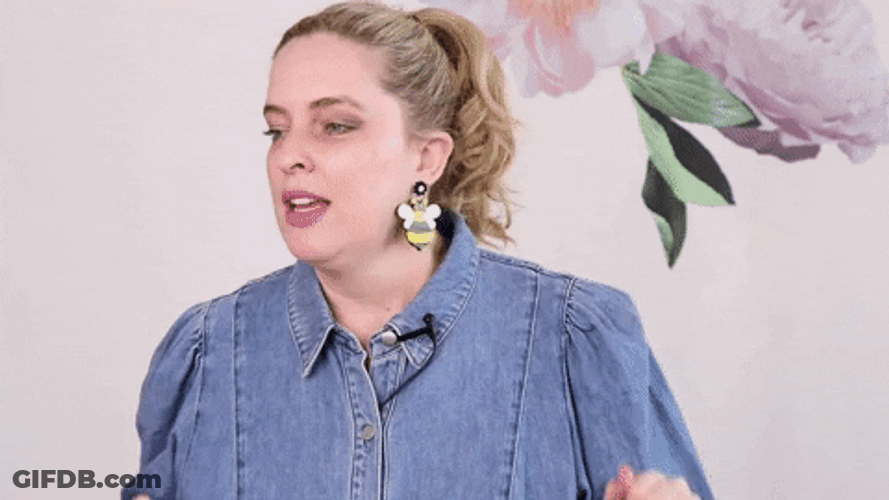 Woman Dancing Happy Hands GIF