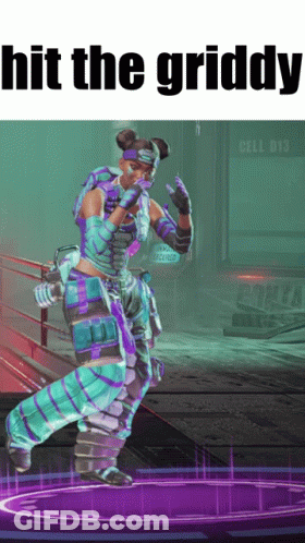 Woman Dancing Hit The Griddy GIF