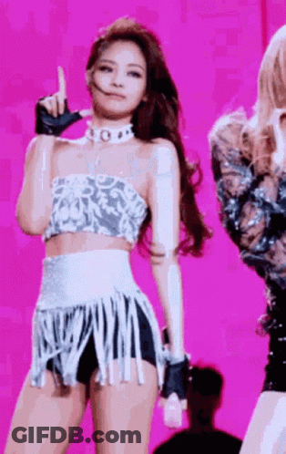 Woman Dancing In Crop Top And Shorts GIF