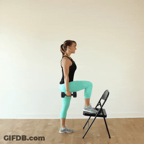 Woman Dancing In Crop Top Dance Studio GIF