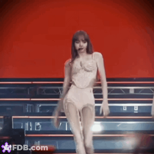 Woman Dancing In White Dress GIF