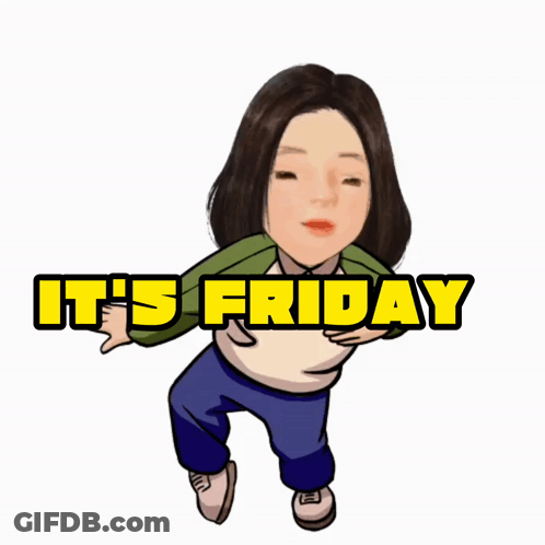 Woman Dancing It's Friday GIF