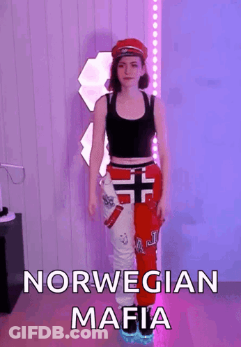 Woman Dancing Norwegian Mafia GIF
