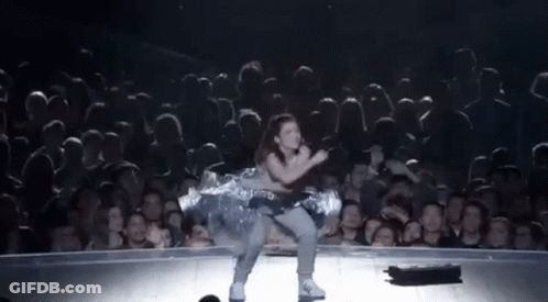 Woman Dancing On Stage GIF