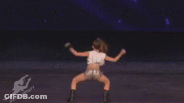 Woman Dancing On Stage With Dancing With YT GIF