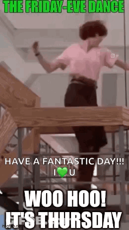 Woman Dancing On Stairs GIF