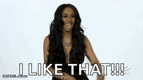 Woman Dancing Saying I Like That GIF