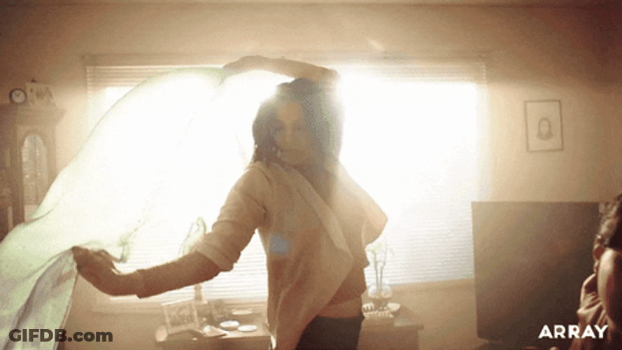 Woman Dancing Sunshine GIF